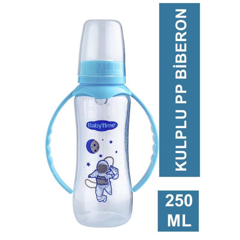 BabyTime PP Kulplu Biberon 250 ml ( BT069 )