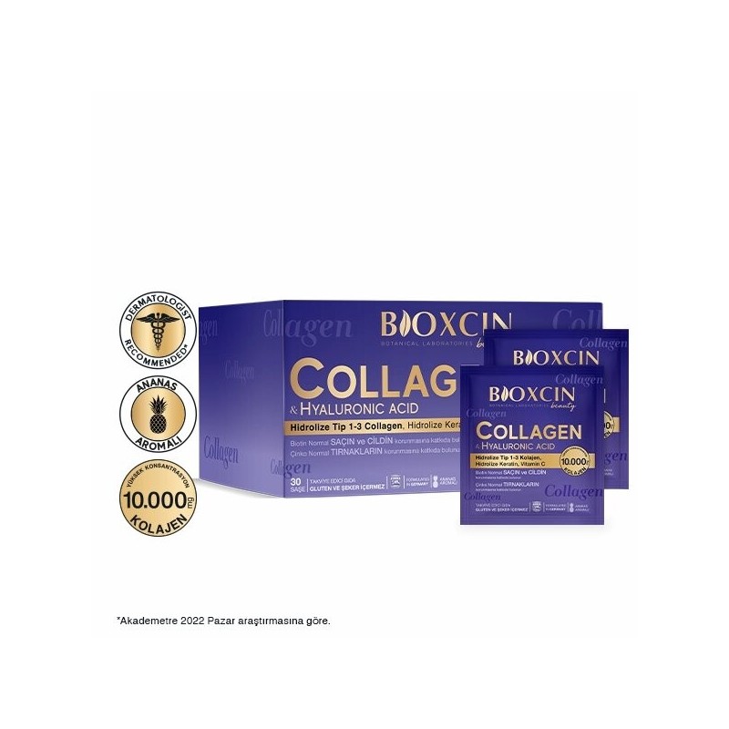 Bioxcin Collagen Hyaluronic Acid 30 Şase