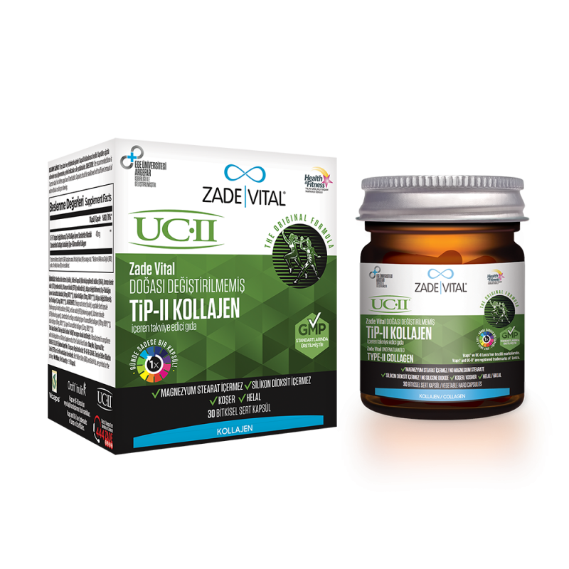 Zade Vital UC-II Collagen 30 Kapsül