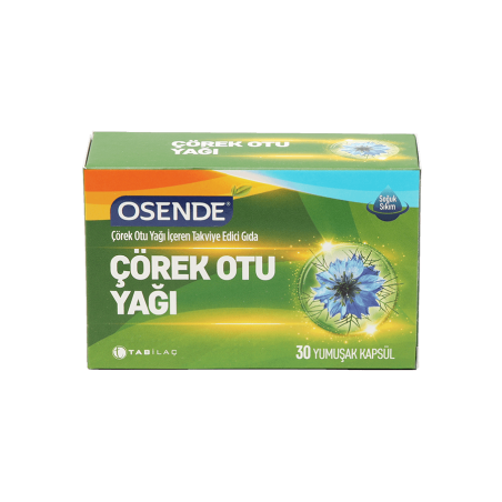 Osende Çörek Otu Yağı 30 Kapsül