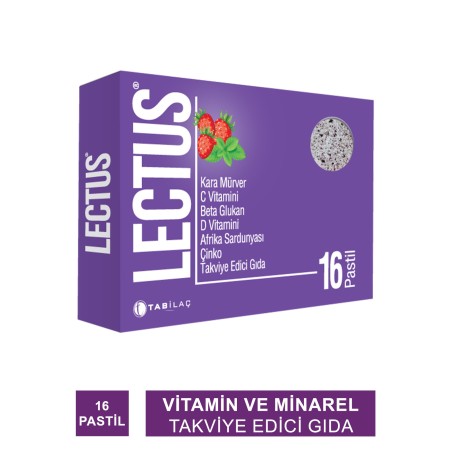 Lectus Afrika Sardunyası 16 Pastil