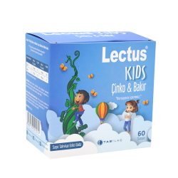Lectus Kids Çinko & Bakır 60 Saşe