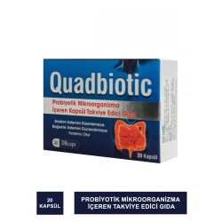Outlet - Quadbiotic Probiyotik 20 Kapsül
