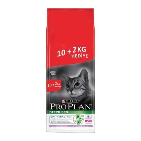 Pro Plan Steril Hindi Etli Kedi Mamasi 10+2 Kg