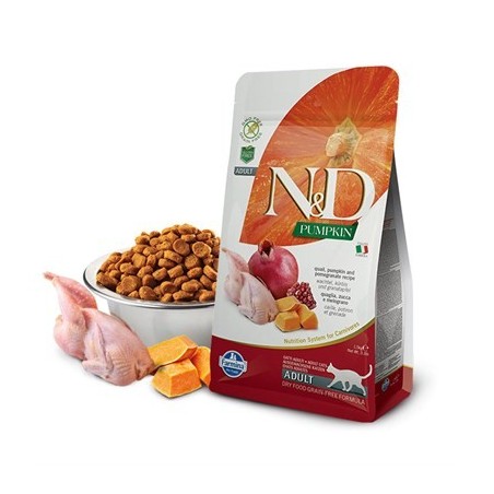 N&D Pumpkın Bıldırcın & Nar 1,5 Kg