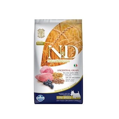 N&D Ancestral Graın Kuzu, K.Buğday&Y.Mersini Adult Mını 2,5Kg