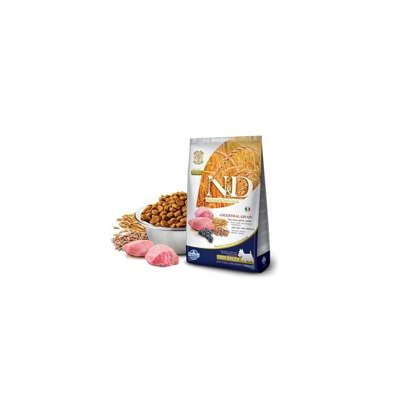 N&D Ancestral Graın Kuzu, K.Buğday,Yulaf&Y. Mersini Adult Mını 7 Kg