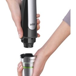 Braun Multiquick 7 Mq7045X 1000W Siyah Blender Seti