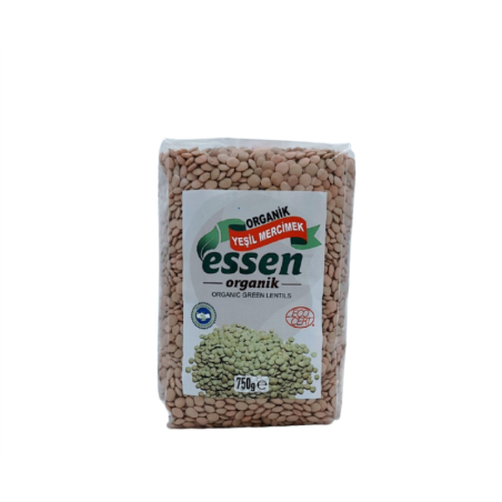 Essen Organik Yeşil Mercimek 750 Gr