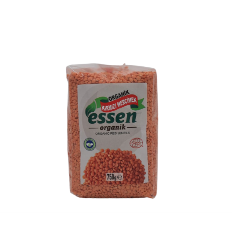 Essen Organik Kirmizi Mercimek 750 Gr