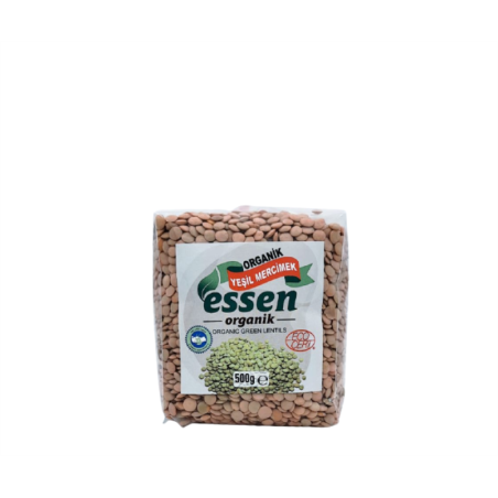 Organik Yeşil Mercimek 500 Gr