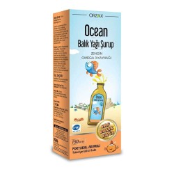 Ocean Orange Portakal Aromalı Balık Yağı 150ml