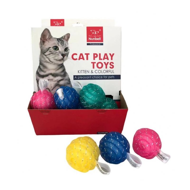 Nunbell Kedi Oyun.Hişirtili Top 36'Li