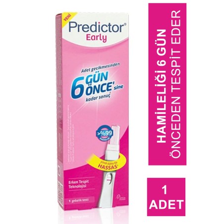 Predictor Early Erken Gebelik Testi (6 Gün Önce)