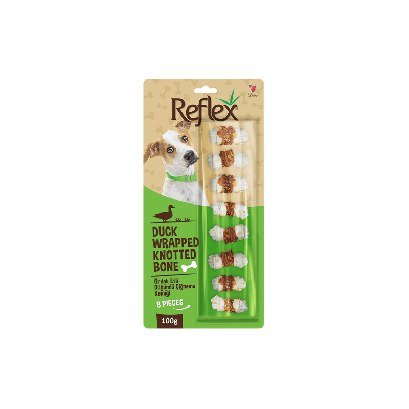 Reflex Ördek Etli Düğümlü Kemik 8li 100 gr