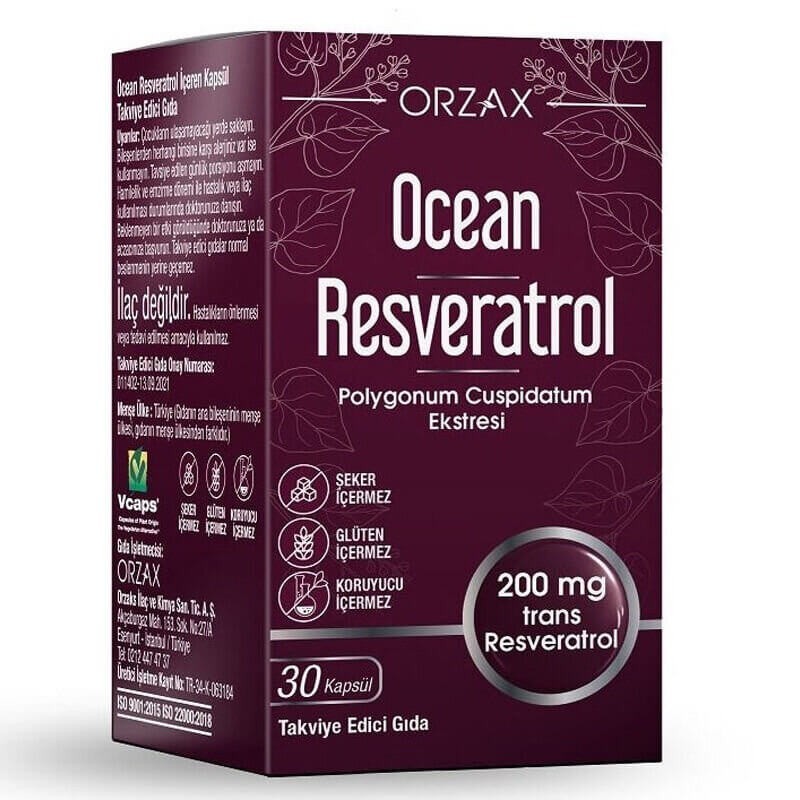 Ocean Resveratrol 30 Kapsül
