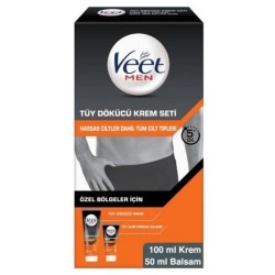 Veet Men Tüy Dökücü Krem Seti 100+50 ml