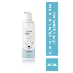 Outlet - Dermoskin Babycare Yeni Doğan Köpük Şampuanı 200 ml