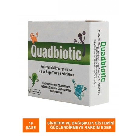 Outlet - Quadbiotic Probiyotik 10 Şase