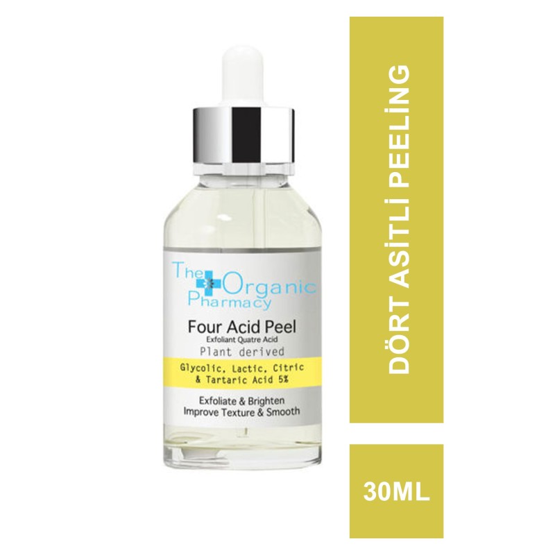 Outlet - The Organic Pharmacy Four Acid Peel %5 30 ml Outlet - The Organic Pharmacy Four Acid Peel %5 30 ml