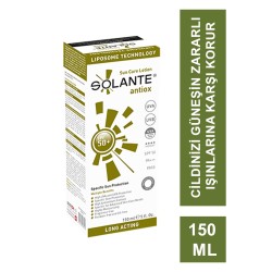 Solante Antiox Spf 50+ Sun Care Lotion 150 ml  Antioksidan-Antiaging Güneş Losyonu