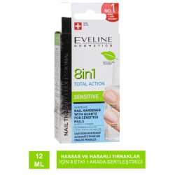 Eveline 8in1 Total Care ( Yoğun Tırnak Sertleştirici ) 12 ml