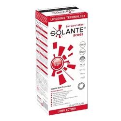 Solante Acnes Lotion Akne ve Sivilce Spf 50 150 ml