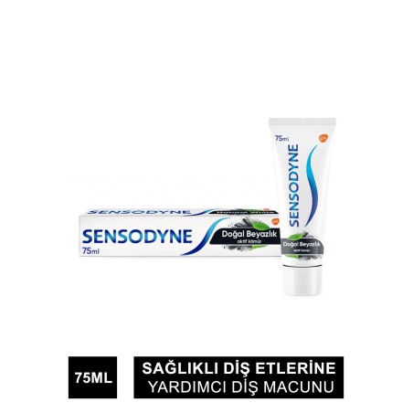 Sensodyne Doğal Beyazlık Aktif Kömür Diş Macunu 75 ml