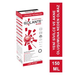Solante Acnes Lotion Akne ve Sivilce Spf 50 150 ml
