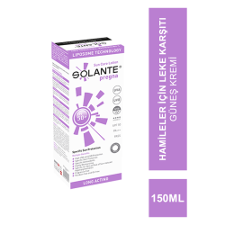 Solante Pregna SPF 50+ Güneş Losyonu 150ml Hamilelere Özel Güneş Koruyucu