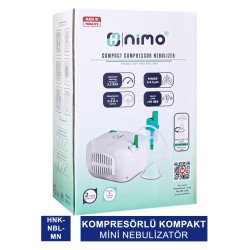 Nimo Kompresörlü Kompakt Mini Nebulizatör ( HNK-NBL-MN )