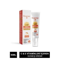 Rosense Nemlendirici Güneş Kremi Spf50+ 50 ml