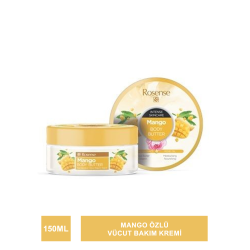 Rosense Mango Body Butter ( Nemlendirici Vücut Bakım Kremi ) 150 ml