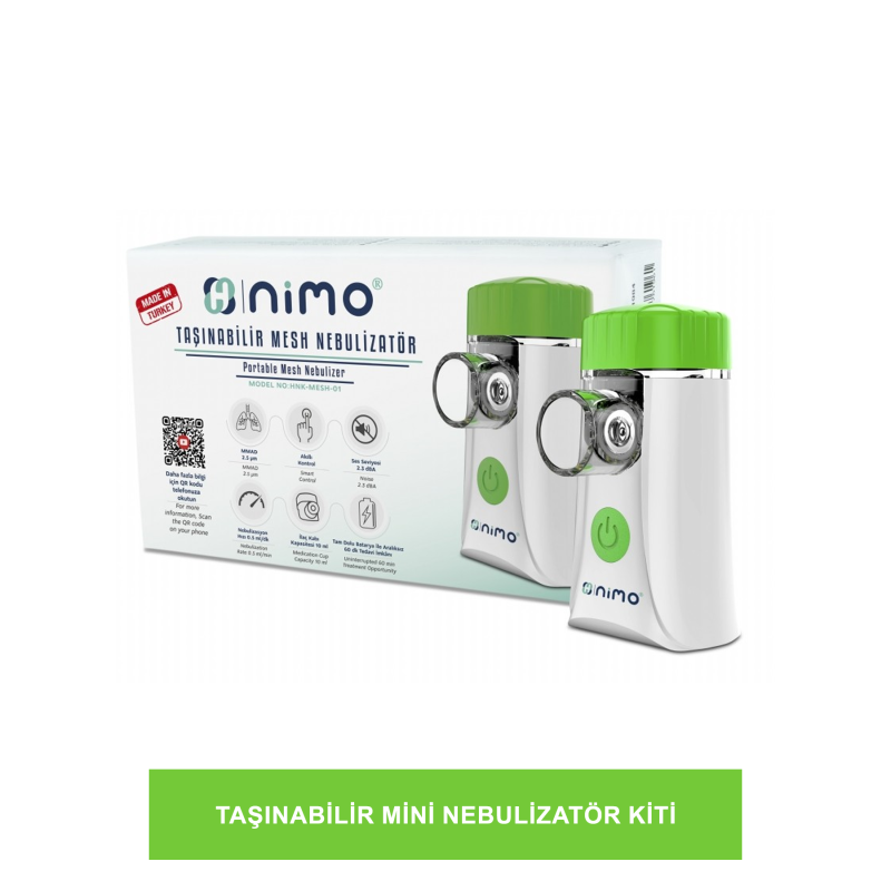 Nimo Taşınabilir Mesh Nebülizatör ( HNK-MESH-01 )