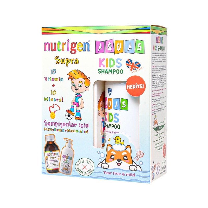 Nutrigen Supra 200 ml ( Aquas Kids Şampuan Hediye ) Nutrigen Supra 200 ml ( Aquas Kids Şampuan Hediye )