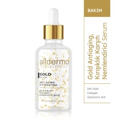 Alldermo Gold Serum - Kırışıklık Karşıtı & Nemlendirici - 30 ml