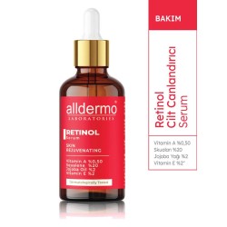 Alldermo Retinol Serum - Cilt Canlandırıcı - 30 ml