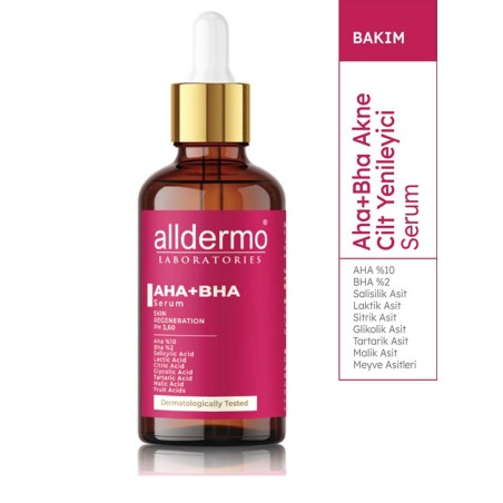 Alldermo AHA+BHA Cilt Yenileyici Serum 30 ml