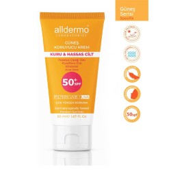 Alldermo Kuru Hassas Cilt Güneş Koruyucu Krem SPF 50+ 50 ml