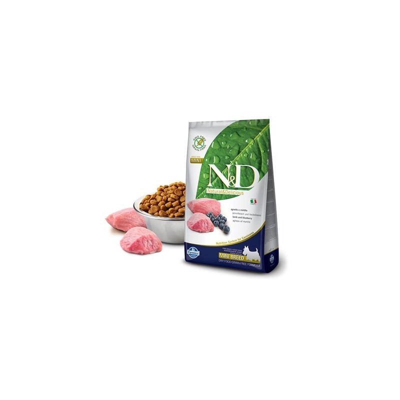 N&D Prıme Kuzu & Yaban Mersini Adult Mını 7 Kg