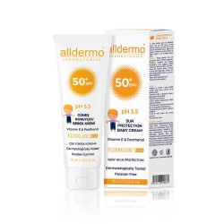 Alldermo Güneş Koruyucu Bebek Kremi SPF 50+ 75 ml