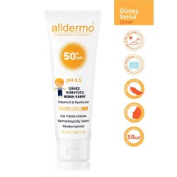 Alldermo Güneş Koruyucu Bebek Kremi SPF 50+ 75 ml