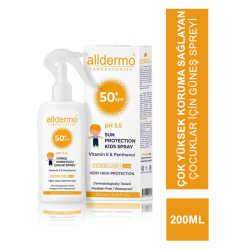 Alldermo Güneş Koruyucu Sprey Çocuk SPF 50+ 200 ml