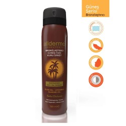 Alldermo Bronzlaştırıcı Güneş Yağı Kuru Sprey 150 ml
