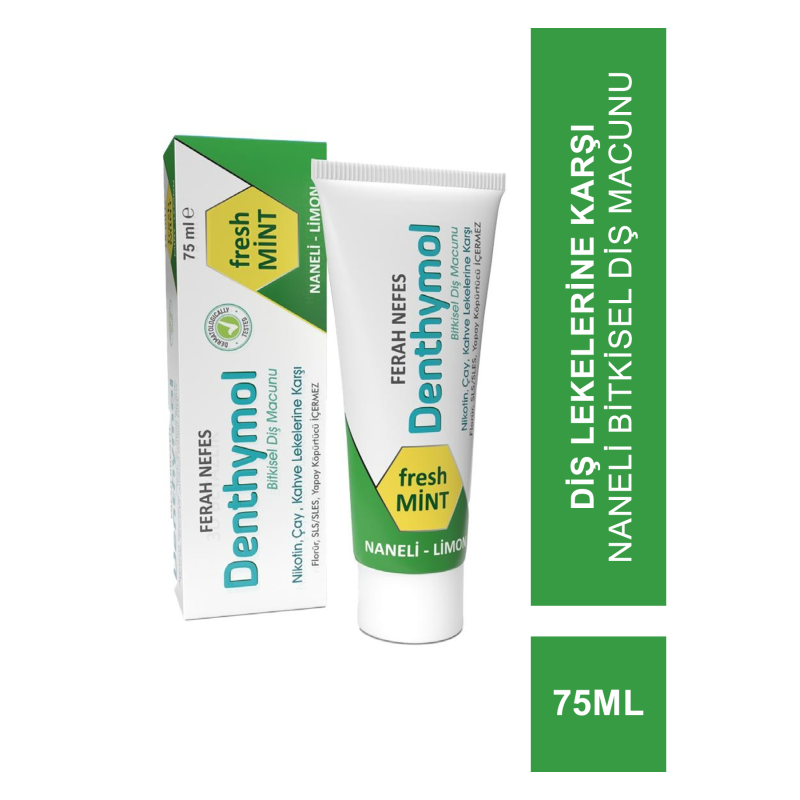 Denthymol Nane-Limon Ferah Nefes Diş Macunu 75 ml