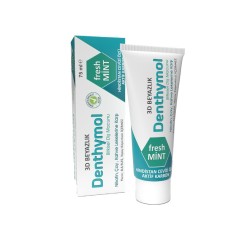 Denthymol 3D Beyazlık Diş Macunu ( Hindistan Cevizi - Karbon ) 75 ml