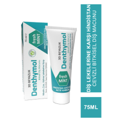 Denthymol 3D Beyazlık Diş Macunu ( Hindistan Cevizi - Karbon ) 75 ml