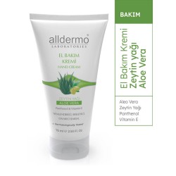 Alldermo El Bakım Kremi - Aloe Vera - 75 ml