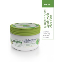 Alldermo El Bakım Kremi - Aloe Vera - 250 ml