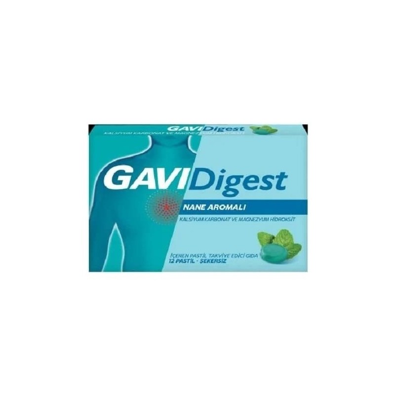 Gavidigest Nane Aromalı 12 Pastil